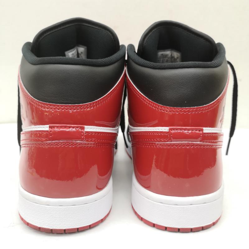 ナイキ NIKE スニーカー スニーカー AIR JORDAN エアジョーダン 1 MID SE HV4091-006 28.5cm 黒 / ブラック / black X 白 / ホワイト / white X 赤 / レッド / red メンズ USED 古着 中古 50153991