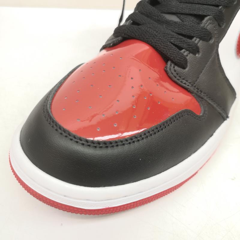 ナイキ NIKE スニーカー スニーカー AIR JORDAN エアジョーダン 1 MID SE HV4091-006 28.5cm 黒 / ブラック / black X 白 / ホワイト / white X 赤 / レッド / red メンズ USED 古着 中古 50153991