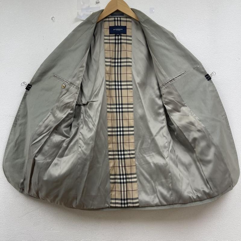 バーバリーロンドン Burberry London ジャケット、上着 ジャケット、ブレザー テーラード ジャケット 裏地 ノバチェック オリーブグリーン / オリーブグリーン / メンズ USED 古着 中古 50154026
