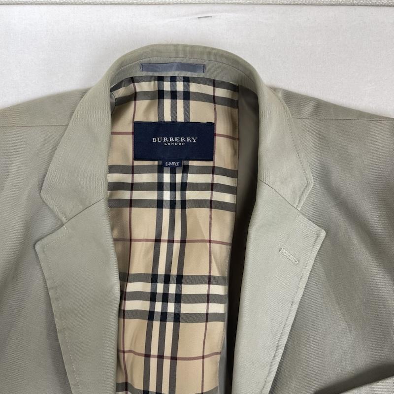 バーバリーロンドン Burberry London ジャケット、上着 ジャケット、ブレザー テーラード ジャケット 裏地 ノバチェック オリーブグリーン / オリーブグリーン / メンズ USED 古着 中古 50154026