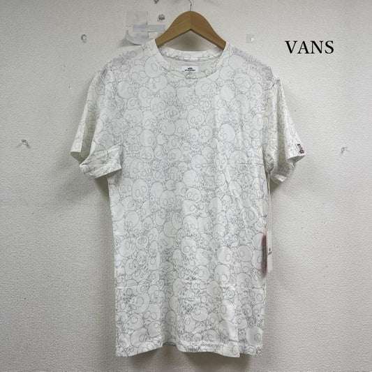 バンズ VANS Tシャツ 半袖 村上隆 スカル ドクロ ラメ T シャツ S 白 / ホワイト / white メンズ USED 古着 中古 50154032