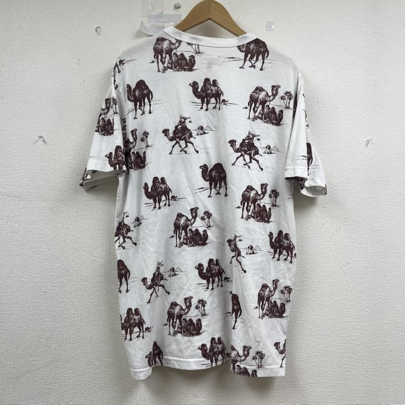 シュプリーム Supreme Tシャツ 半袖 12ss Camel 総柄 tシャツ L 白 / ホワイト / white メンズ USED 古着 中古 50154034