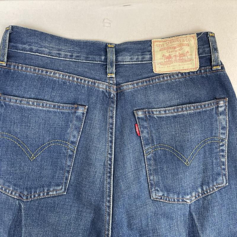 リーバイス Levi s パンツ デニム、ジーンズ 50s 701 LVC 50701-0010 モンロー デニム パンツ 28インチ インディゴ / インディゴ / Indigo レディース USED 古着 中古 50154044