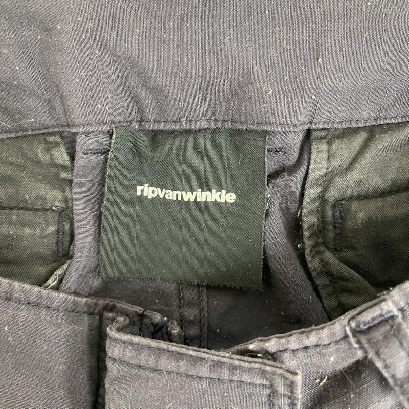 リップヴァンウィンクル ripvanwinkle パンツ サルエルパンツ 3/4 パラシュート ミリタリー ジョッパーズ パンツ 5 紺 / ネイビー / navy メンズ USED 古着 中古 50154046