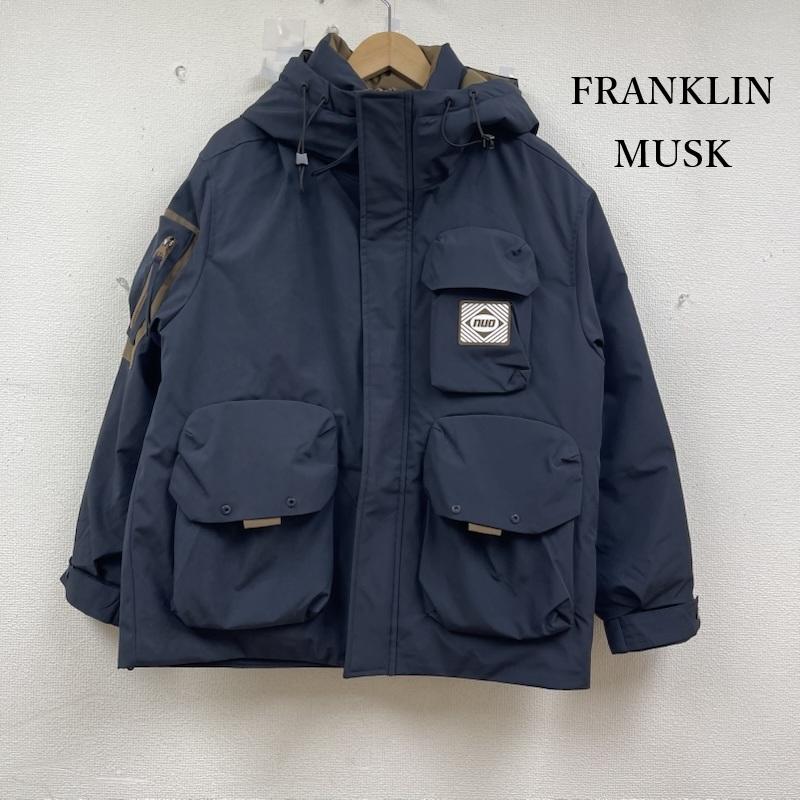 古着 USED ジャケット、上着 ダウンジャケット FRANKLIN MUSK USA製 マウンテン ジップ アップ ダウン ジャケット 紺 / ネイビー / navy メンズ USED 古着 中古 50154059