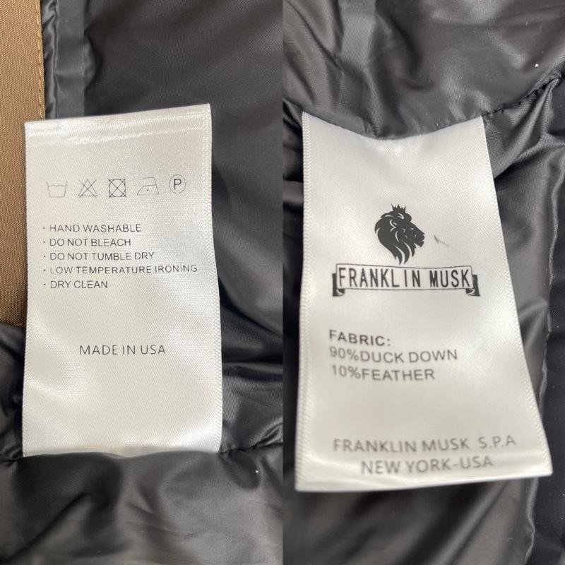 古着 USED ジャケット、上着 ダウンジャケット FRANKLIN MUSK USA製 マウンテン ジップ アップ ダウン ジャケット 紺 / ネイビー / navy メンズ USED 古着 中古 50154059