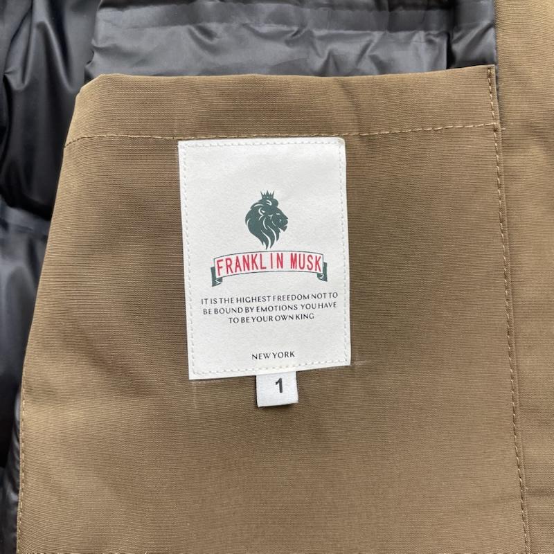 古着 USED ジャケット、上着 ダウンジャケット FRANKLIN MUSK USA製 マウンテン ジップ アップ ダウン ジャケット 紺 / ネイビー / navy メンズ USED 古着 中古 50154059