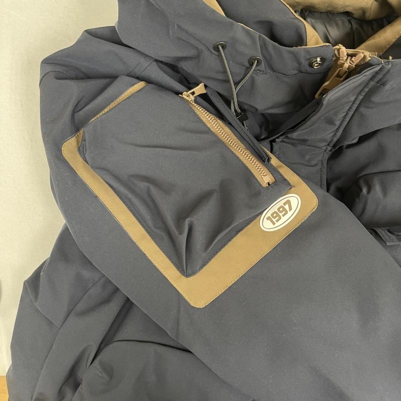 古着 USED ジャケット、上着 ダウンジャケット FRANKLIN MUSK USA製 マウンテン ジップ アップ ダウン ジャケット 紺 / ネイビー / navy メンズ USED 古着 中古 50154059