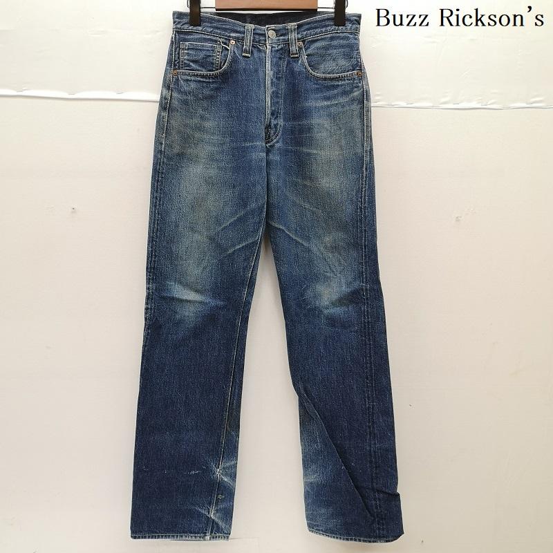 バズリクソンズ Buzz Rickson s パンツ デニム、ジーンズ 大戦モデル ボタンフライ デニム パンツ インディゴ / インディゴ / Indigo メンズ USED 古着 中古 50154079