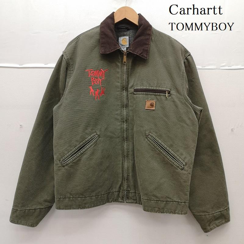 カーハート Carhartt ジャケット、上着 ジャンパー、ブルゾン TOMMY BOY STUSSY メキシコ製 Detroit デトロイト ジャケット J97 ARG M カーキオリーブ / カーキオリーブ / メンズ USED 古着 中古 50154080