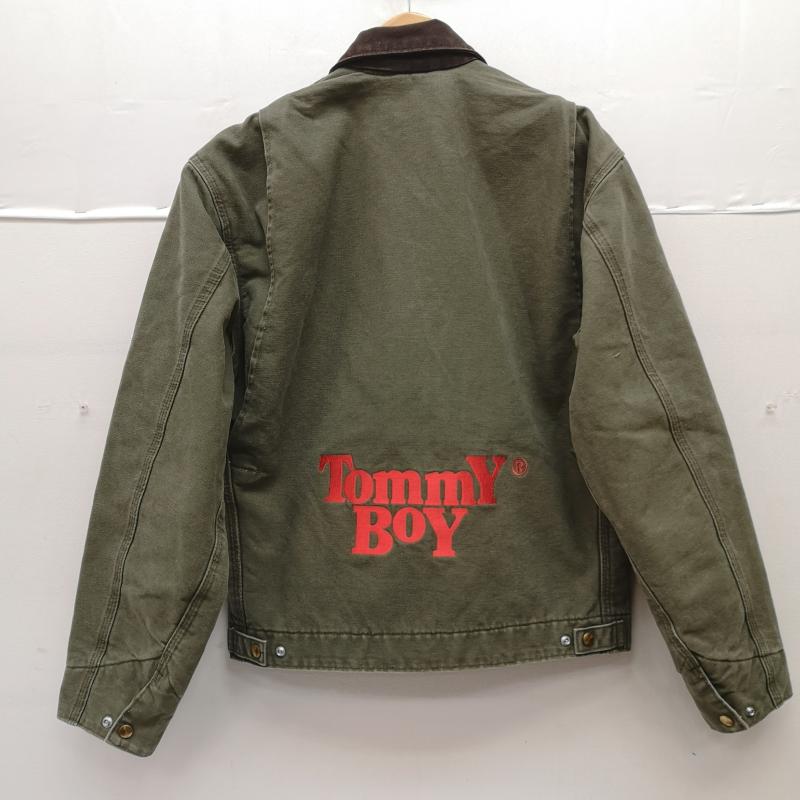 カーハート Carhartt ジャケット、上着 ジャンパー、ブルゾン TOMMY BOY STUSSY メキシコ製 Detroit デトロイト ジャケット J97 ARG M カーキオリーブ / カーキオリーブ / メンズ USED 古着 中古 50154080
