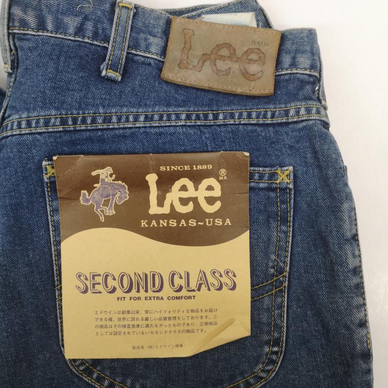 リー Lee パンツ デニム、ジーンズ 90s 日本製 0213 RIDERS デニム パンツ ジーンズ ジップフライ 34インチ インディゴ / インディゴ / Indigo メンズ USED 古着 中古 50154082