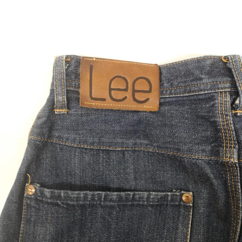 リー Lee パンツ デニム、ジーンズ 30s 復刻 立体裁断 デニム パンツ 0333 日本製 Gripper Zipper 逆パッチ 29インチ インディゴ / インディゴ / Indigo メンズ USED 古着 中古 50154083