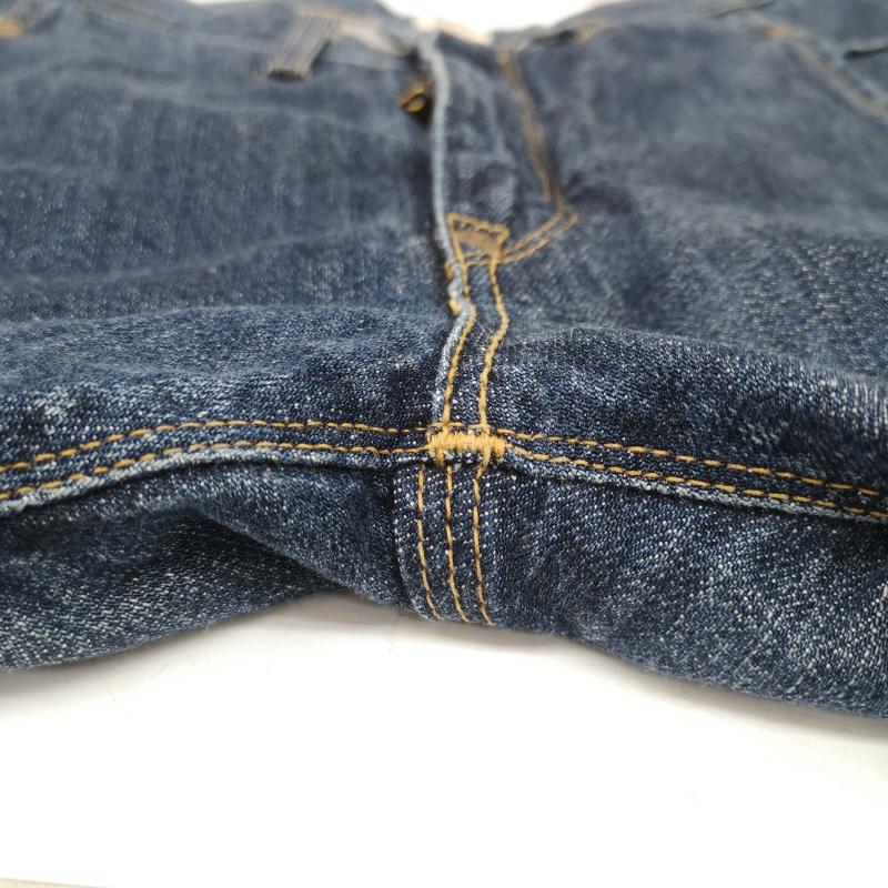 リー Lee パンツ デニム、ジーンズ 30s 復刻 立体裁断 デニム パンツ 0333 日本製 Gripper Zipper 逆パッチ 29インチ インディゴ / インディゴ / Indigo メンズ USED 古着 中古 50154083