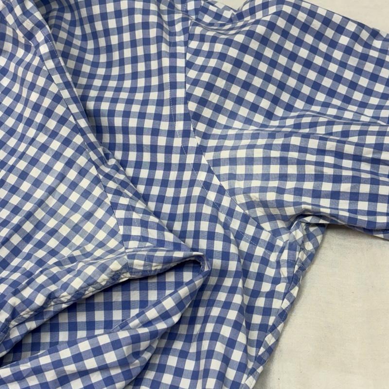 ポロバイラルフローレン Polo by RALPH LAUREN シャツ、ブラウス 長袖 WESTERTON ギンガムチェック ビッグサイズ 長袖 シャツ XL 白 / ホワイト / white X 水色 / ライトブルー / メンズ USED 古着 中古 50154104