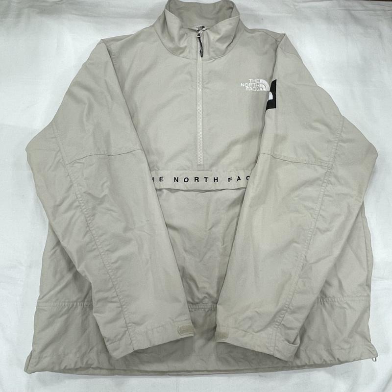 ザノースフェイス THE NORTH FACE ジャケット、上着 ジャンパー、ブルゾン マウンテン パーカー ハーフジップ アノラック ナイロン ジャケット ロゴ 刺繍 XXL ロゴ、文字 メンズ USED 古着 中古 50154105