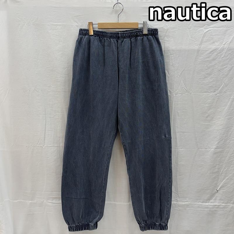 ノーティカ NAUTICA ボトムス ボトムス 212-1449 TOO HEAVY Relaxed Pants スウェット イージー リラックスド パンツ ビッグサイズ XL 紺 / ネイビー / navy メンズ USED 古着 中古 50154110