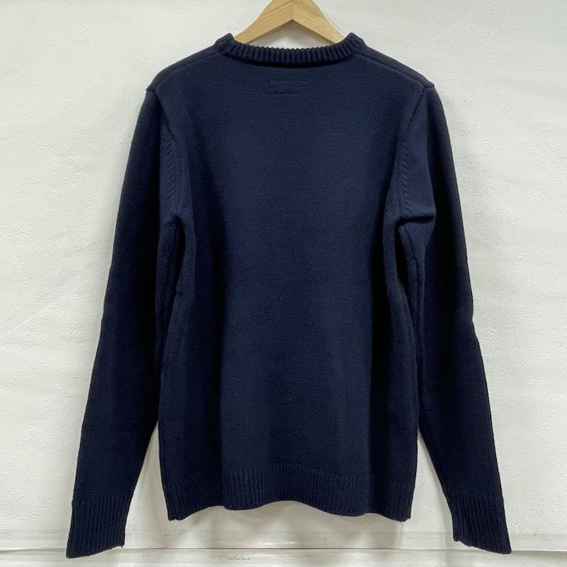 ラファイエット Lafayette ニット、セーター 長袖 アメリカ 国旗 クルーネック セーター ニット USA ウール M 刺繍 紺 / ネイビー / navy X 赤 / レッド / red X アイボリー / アイボリー / メンズ USED 古着 中古 50154113