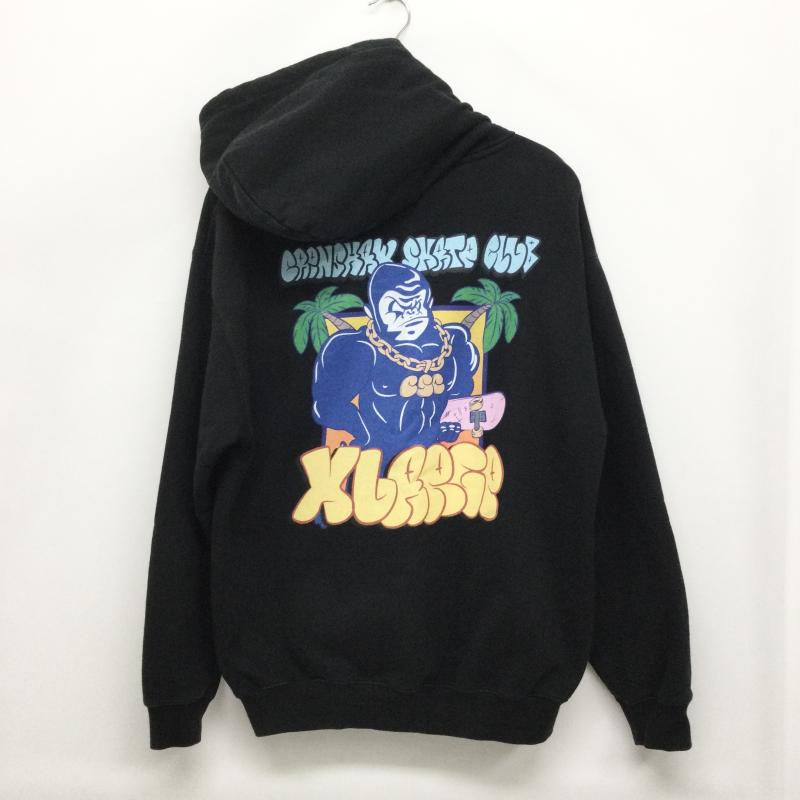 エクストララージ XLARGE パーカー 長袖 X-LARGE パーカー 101231012026 M プリント 黒 / ブラック / black メンズ USED 古着 中古 50154125