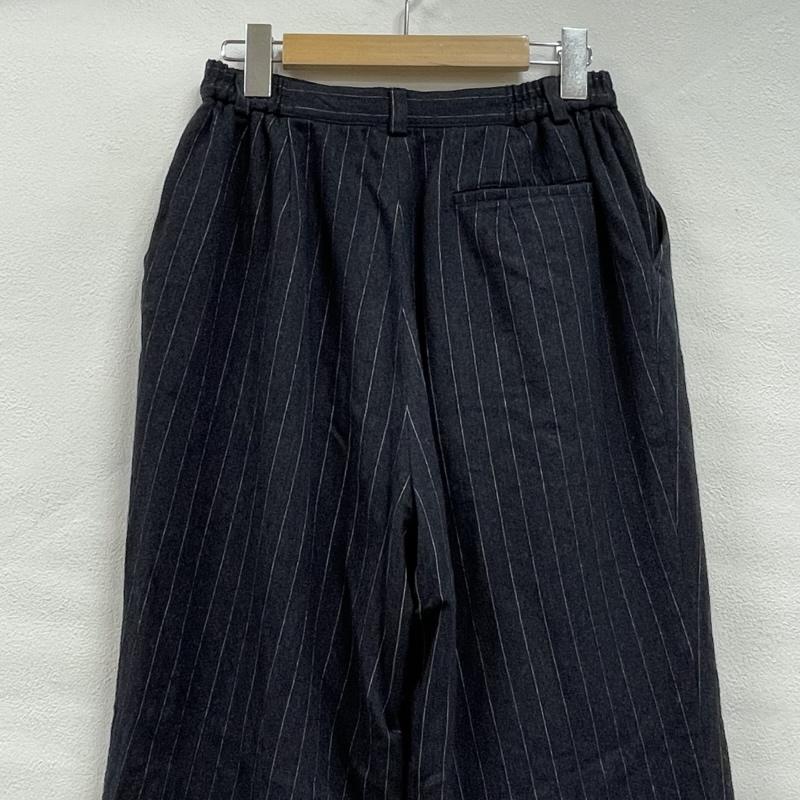 バーバリーズ BURBERRYS パンツ スラックス 90 s スラックス ウール パンツ 三陽商会 ゴルフ 日本製 ヴィンテージ ストライプ ジッパーフライ L ストライプ 紺 / ネイビー / navy X 白 / ホワイト / white レディース USED 古着 中古 50154128
