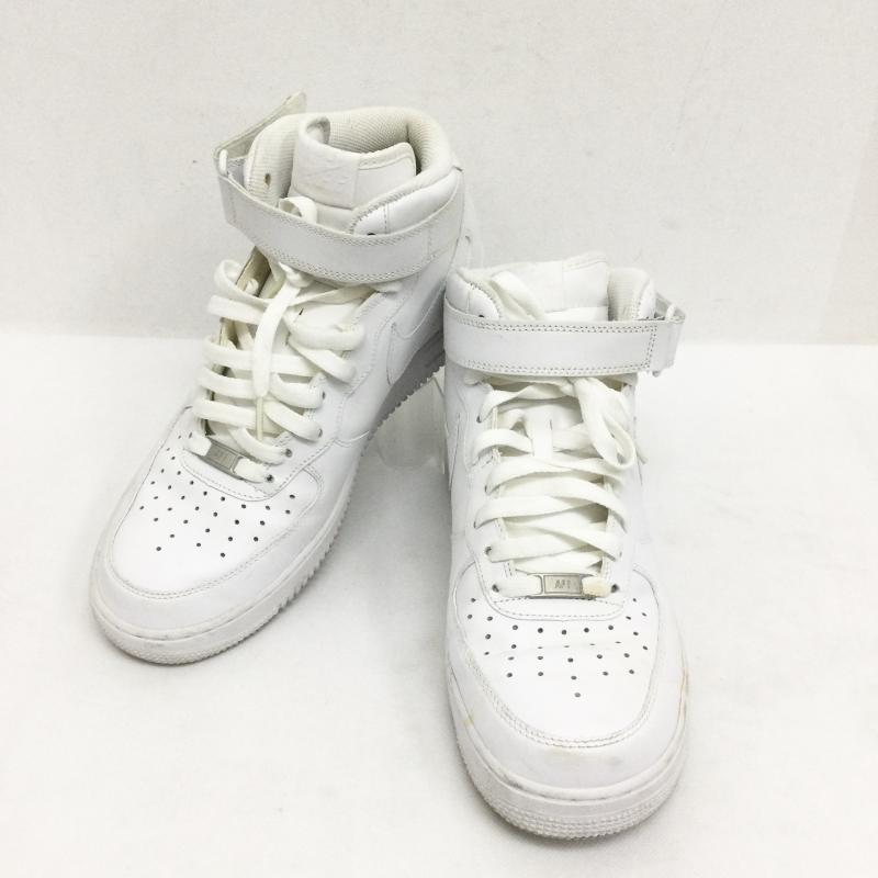 ナイキ NIKE スニーカー スニーカー NIKE スニーカー AIR FORCE 1 MID 315123-111 28.0cm 白 / ホワイト / white メンズ USED 古着 中古 50154145