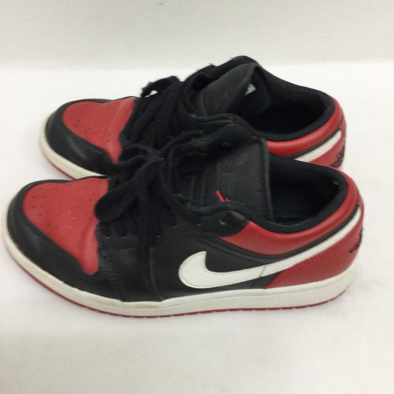 ナイキ NIKE スニーカー スニーカー NIKE AIR JORDAN 1 LOW ブラックxレッド メンズ スニーカー 553558-066 26.0cm 黒 / ブラック / black X 赤 / レッド / red メンズ USED 古着 中古 50154148