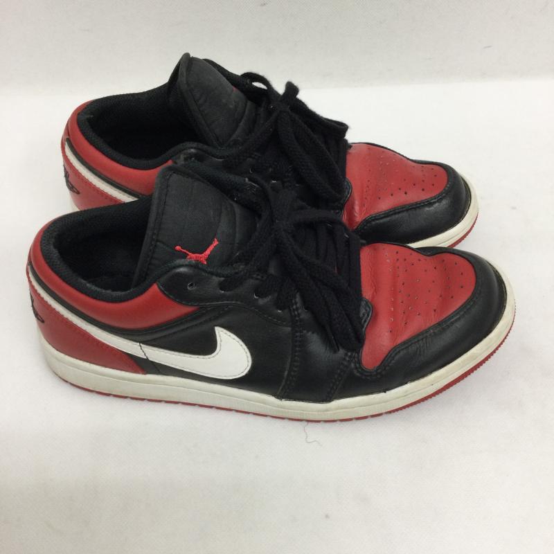 ナイキ NIKE スニーカー スニーカー NIKE AIR JORDAN 1 LOW ブラックxレッド メンズ スニーカー 553558-066 26.0cm 黒 / ブラック / black X 赤 / レッド / red メンズ USED 古着 中古 50154148