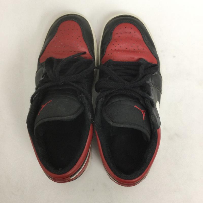ナイキ NIKE スニーカー スニーカー NIKE AIR JORDAN 1 LOW ブラックxレッド メンズ スニーカー 553558-066 26.0cm 黒 / ブラック / black X 赤 / レッド / red メンズ USED 古着 中古 50154148