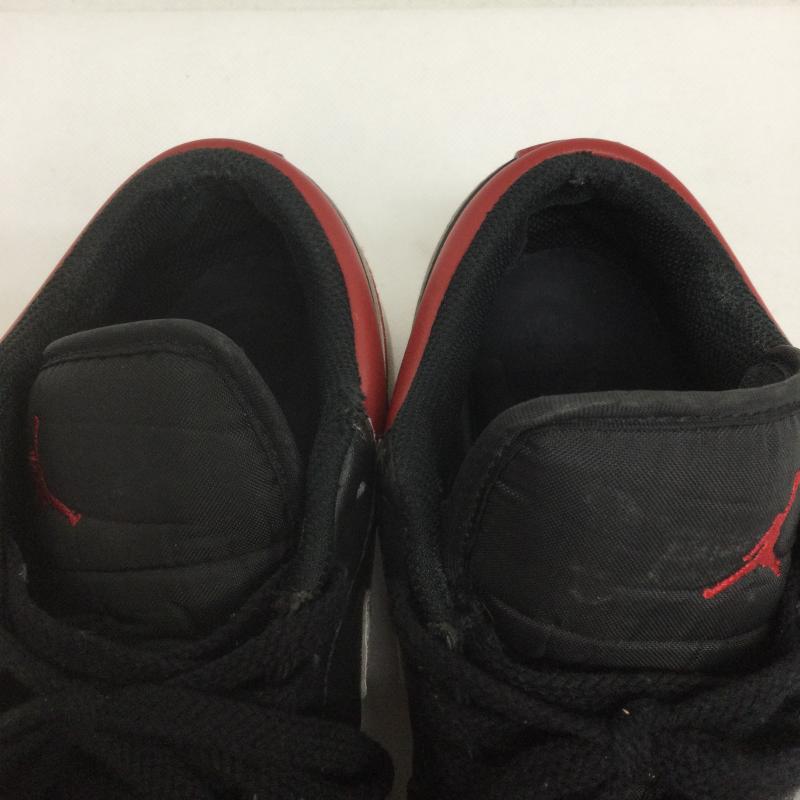 ナイキ NIKE スニーカー スニーカー NIKE AIR JORDAN 1 LOW ブラックxレッド メンズ スニーカー 553558-066 26.0cm 黒 / ブラック / black X 赤 / レッド / red メンズ USED 古着 中古 50154148