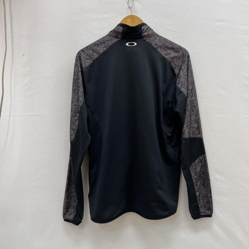 オークリー OAKLEY ジャケット、上着 ジャンパー、ブルゾン 411969JP ナイロン切替 ジップジャケット ゴルフウェア M 灰 / グレー / gray X 黒 / ブラック / black メンズ USED 古着 中古 50154157