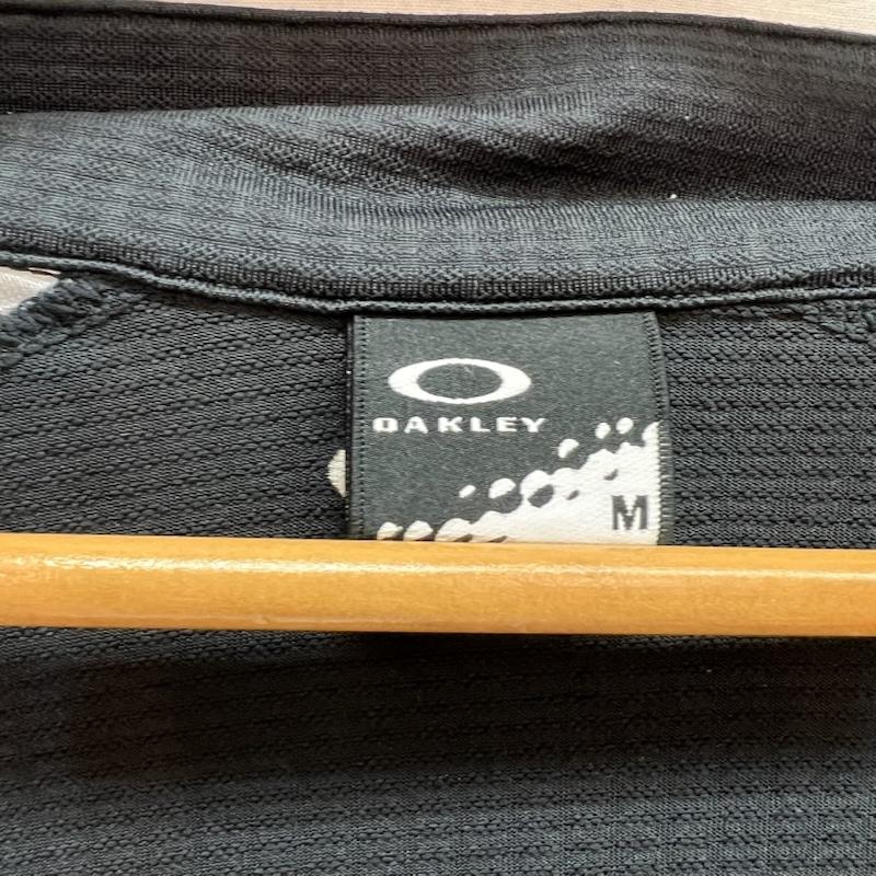 オークリー OAKLEY ジャケット、上着 ジャンパー、ブルゾン 411969JP ナイロン切替 ジップジャケット ゴルフウェア M 灰 / グレー / gray X 黒 / ブラック / black メンズ USED 古着 中古 50154157