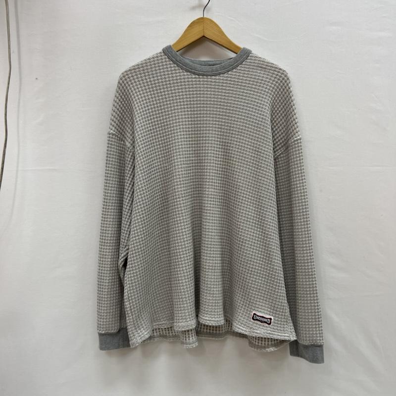 クラクト CLUCT カットソー 長袖 STONEMAN サーマルカットソー ロンT ワッフル XL 灰 / グレー / gray メンズ USED 古着 中古 50154160