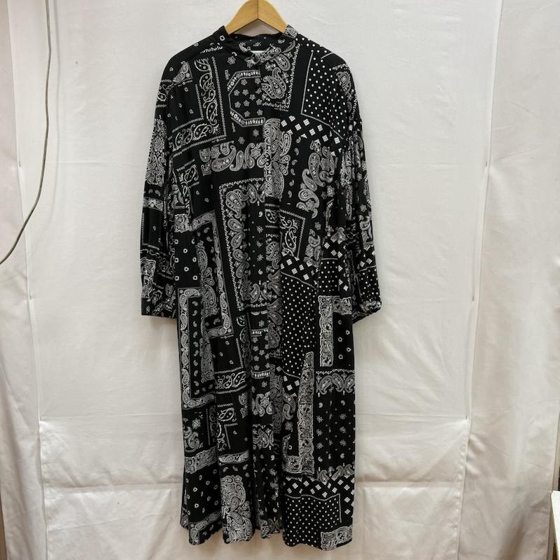 ベイフロー BAYFLOW ワンピース ロングスカート ELEPHANT BRAND 別注 バンダナ ペイズリー ワンピース FREE 黒 / ブラック / black レディース USED 古着 中古 50154163
