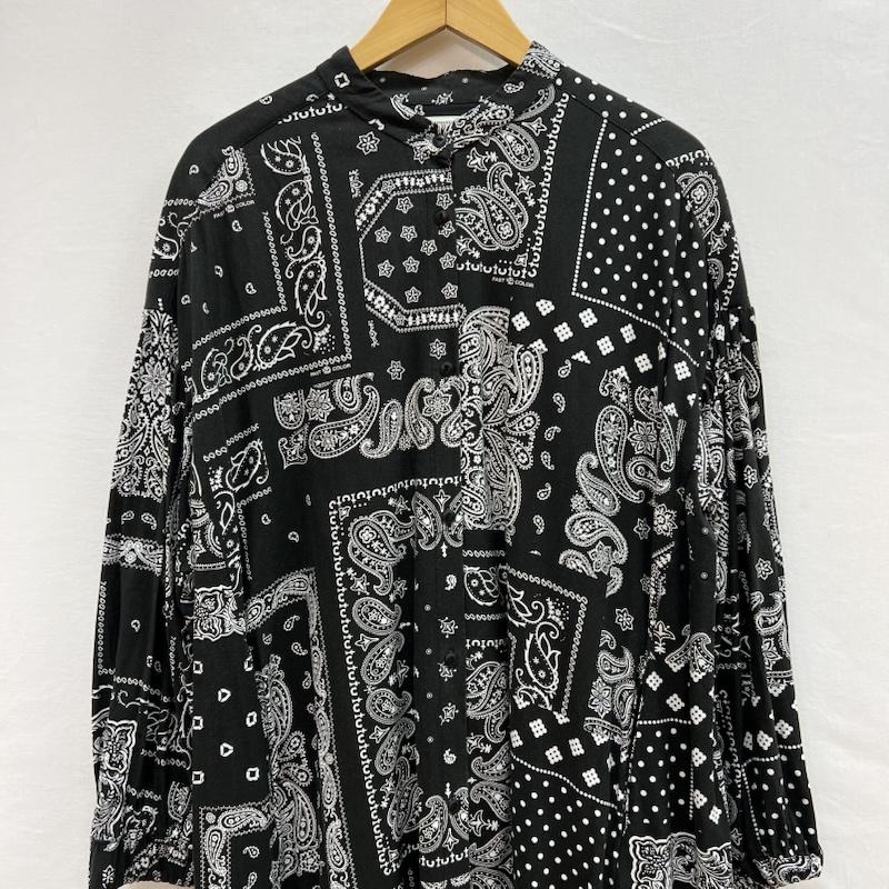 ベイフロー BAYFLOW ワンピース ロングスカート ELEPHANT BRAND 別注 バンダナ ペイズリー ワンピース FREE 黒 / ブラック / black レディース USED 古着 中古 50154163