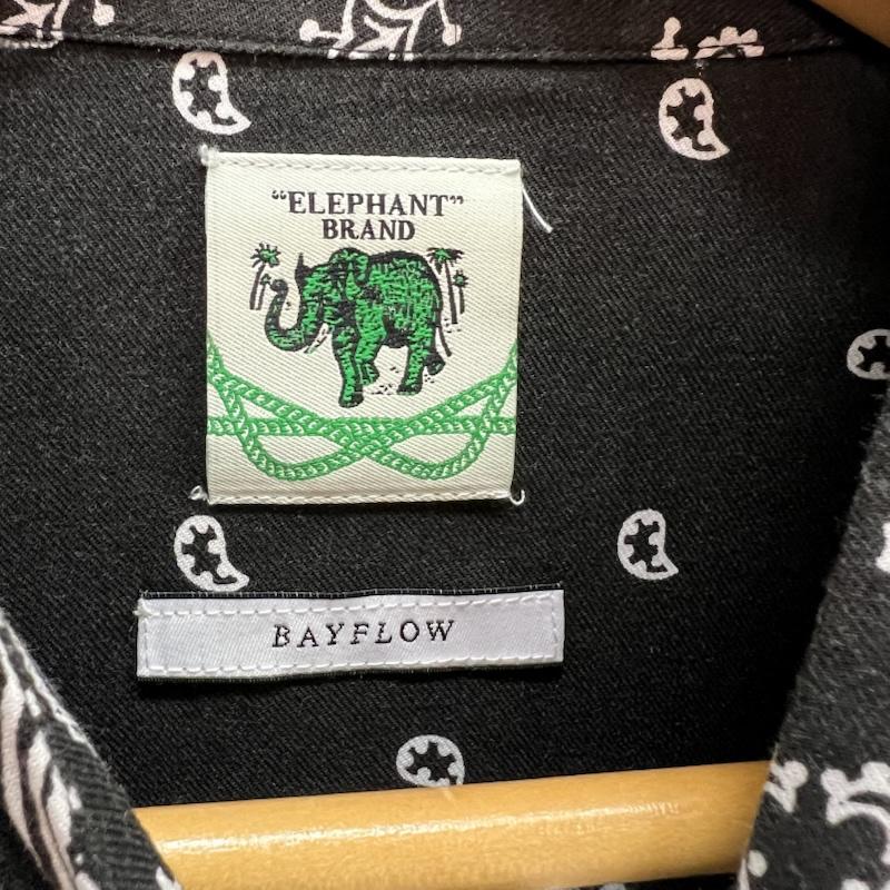 ベイフロー BAYFLOW ワンピース ロングスカート ELEPHANT BRAND 別注 バンダナ ペイズリー ワンピース FREE 黒 / ブラック / black レディース USED 古着 中古 50154163
