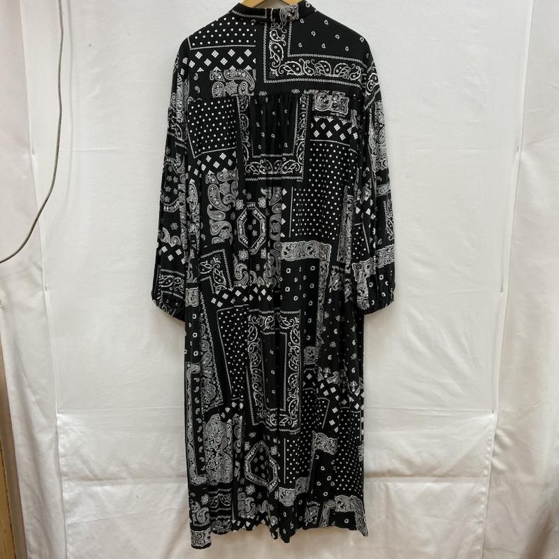 ベイフロー BAYFLOW ワンピース ロングスカート ELEPHANT BRAND 別注 バンダナ ペイズリー ワンピース FREE 黒 / ブラック / black レディース USED 古着 中古 50154163