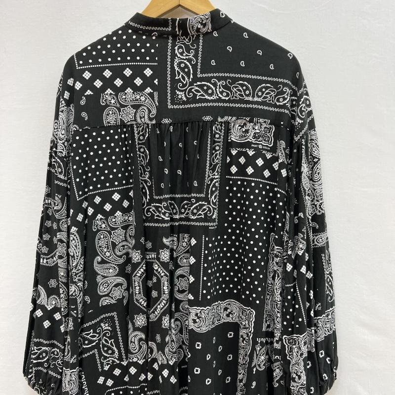 ベイフロー BAYFLOW ワンピース ロングスカート ELEPHANT BRAND 別注 バンダナ ペイズリー ワンピース FREE 黒 / ブラック / black レディース USED 古着 中古 50154163