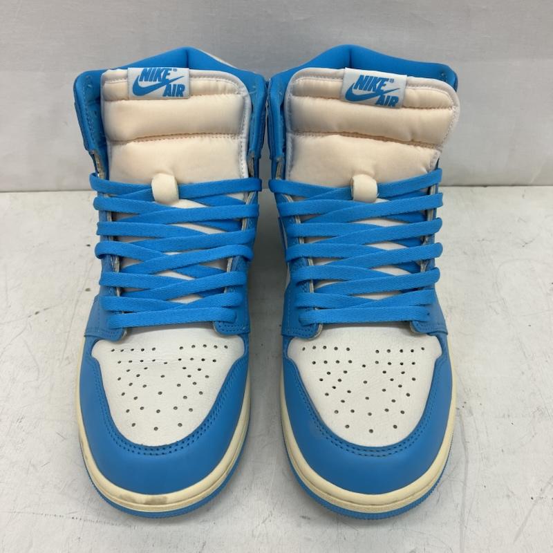 ナイキ NIKE スニーカー スニーカー AIR JORDAN 1 RETRO HIGH OG UNC リイマジンド DZ5485-402 29.5cm 白 / ホワイト / white X 水色 / ライトブルー / メンズ USED 古着 中古 50154169