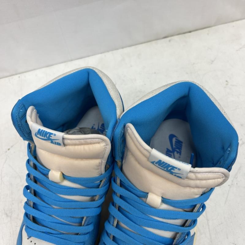 ナイキ NIKE スニーカー スニーカー AIR JORDAN 1 RETRO HIGH OG UNC リイマジンド DZ5485-402 29.5cm 白 / ホワイト / white X 水色 / ライトブルー / メンズ USED 古着 中古 50154169