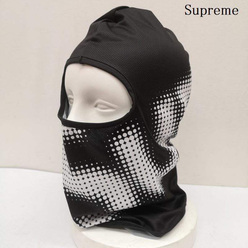シュプリーム Supreme 帽子 ニット帽 24SS ライトウェイト バラクラバ - 白 / ホワイト / white X 黒 / ブラック / black メンズ USED 古着 中古 50154176
