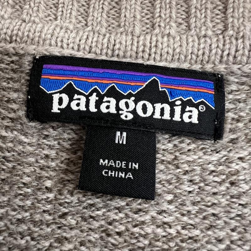 パタゴニア patagonia ニット、セーター 長袖 ウール クルーネック ニット セーター 50365FA16 M メンズ USED 古着 中古 50154212