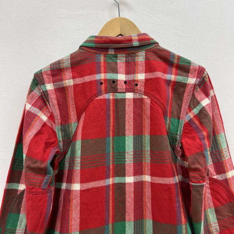 ココロブランド COCOLO BLAND シャツ、ブラウス 長袖 ヘビーネル ワークシャツ S 赤 / レッド / red メンズ USED 古着 中古 50154215