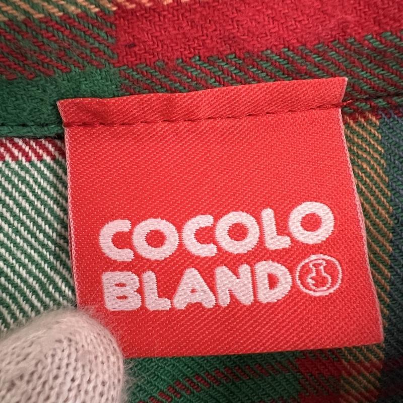 ココロブランド COCOLO BLAND シャツ、ブラウス 長袖 ヘビーネル ワークシャツ S 赤 / レッド / red メンズ USED 古着 中古 50154215