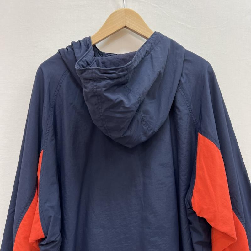 アンディフィーテッド UNDEFEATED ジャケット、上着 ジャンパー、ブルゾン ナイロン アノラックパーカー ハーフジップ L 紺 / ネイビー / navy メンズ USED 古着 中古 50154218