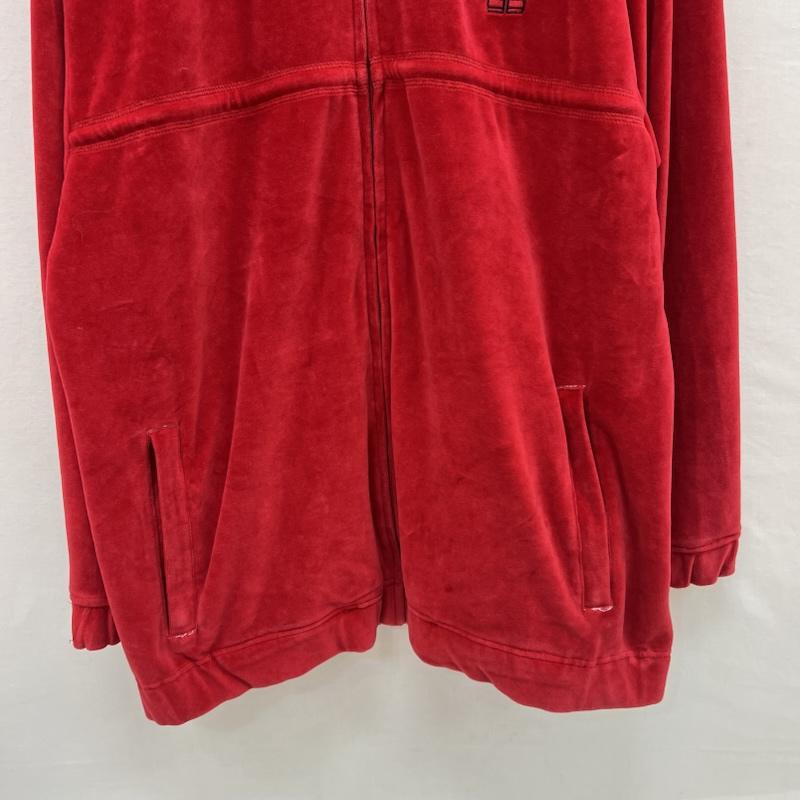 ペレペレ PELLEPELLE ジャケット、上着 ジャンパー、ブルゾン 90s 00s ベロア トラックジャケット L 赤 / レッド / red メンズ USED 古着 中古 50154222
