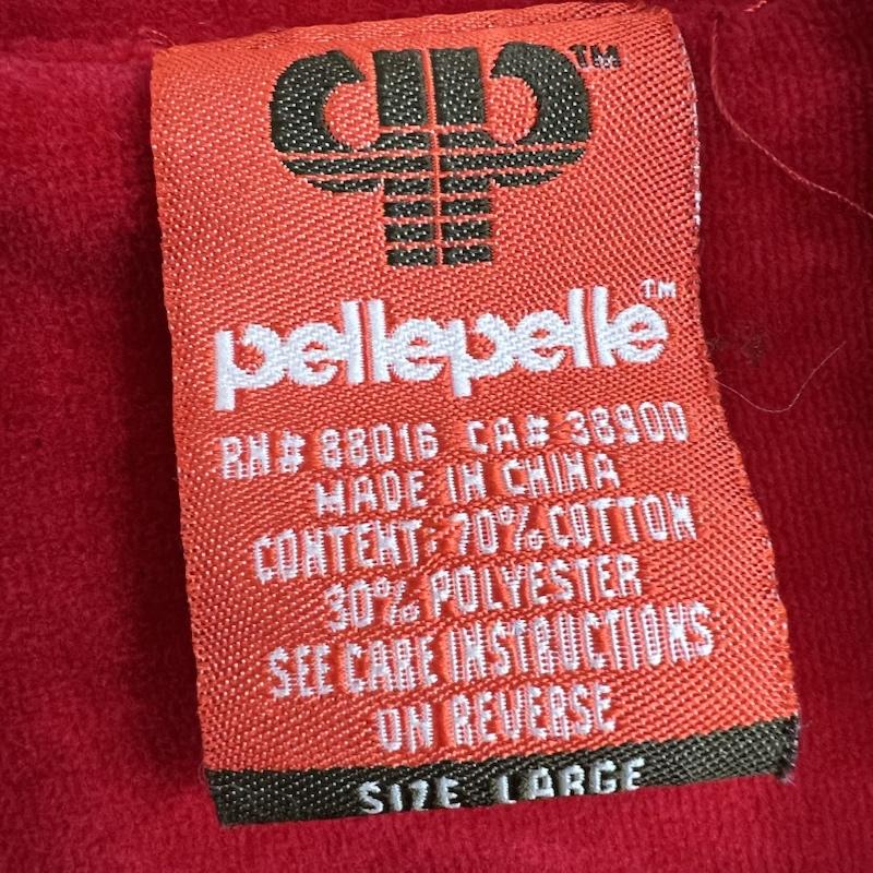 ペレペレ PELLEPELLE ジャケット、上着 ジャンパー、ブルゾン 90s 00s ベロア トラックジャケット L 赤 / レッド / red メンズ USED 古着 中古 50154222