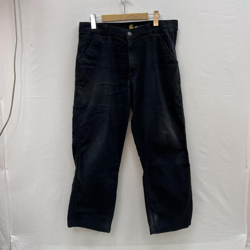 カーハート Carhartt パンツ ワークパンツ、ペインターパンツ ワークパンツ 102291 32インチ 黒 / ブラック / black メンズ USED 古着 中古 50154225