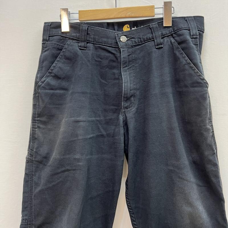 カーハート Carhartt パンツ ワークパンツ、ペインターパンツ ワークパンツ 102291 32インチ 黒 / ブラック / black メンズ USED 古着 中古 50154225