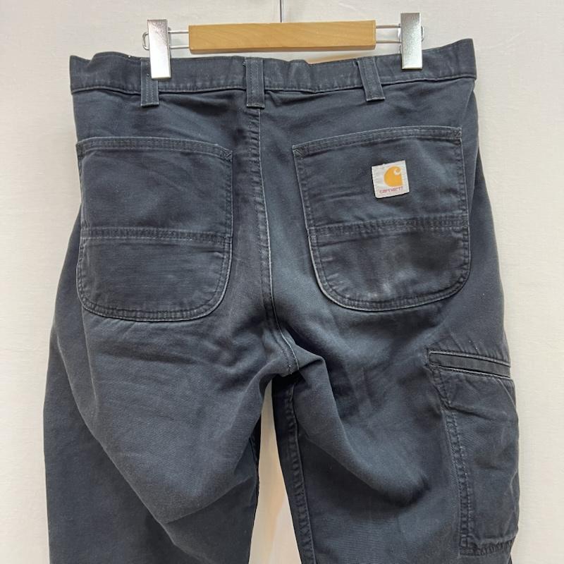 カーハート Carhartt パンツ ワークパンツ、ペインターパンツ ワークパンツ 102291 32インチ 黒 / ブラック / black メンズ USED 古着 中古 50154225