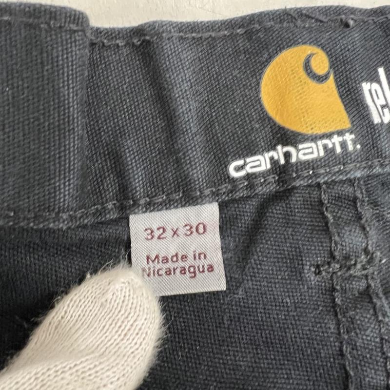 カーハート Carhartt パンツ ワークパンツ、ペインターパンツ ワークパンツ 102291 32インチ 黒 / ブラック / black メンズ USED 古着 中古 50154225